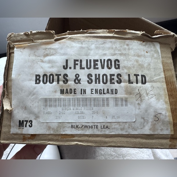 Rare vintage John Fluevog Gibson Winkle Picker oxford heels - Picture 8 of 9